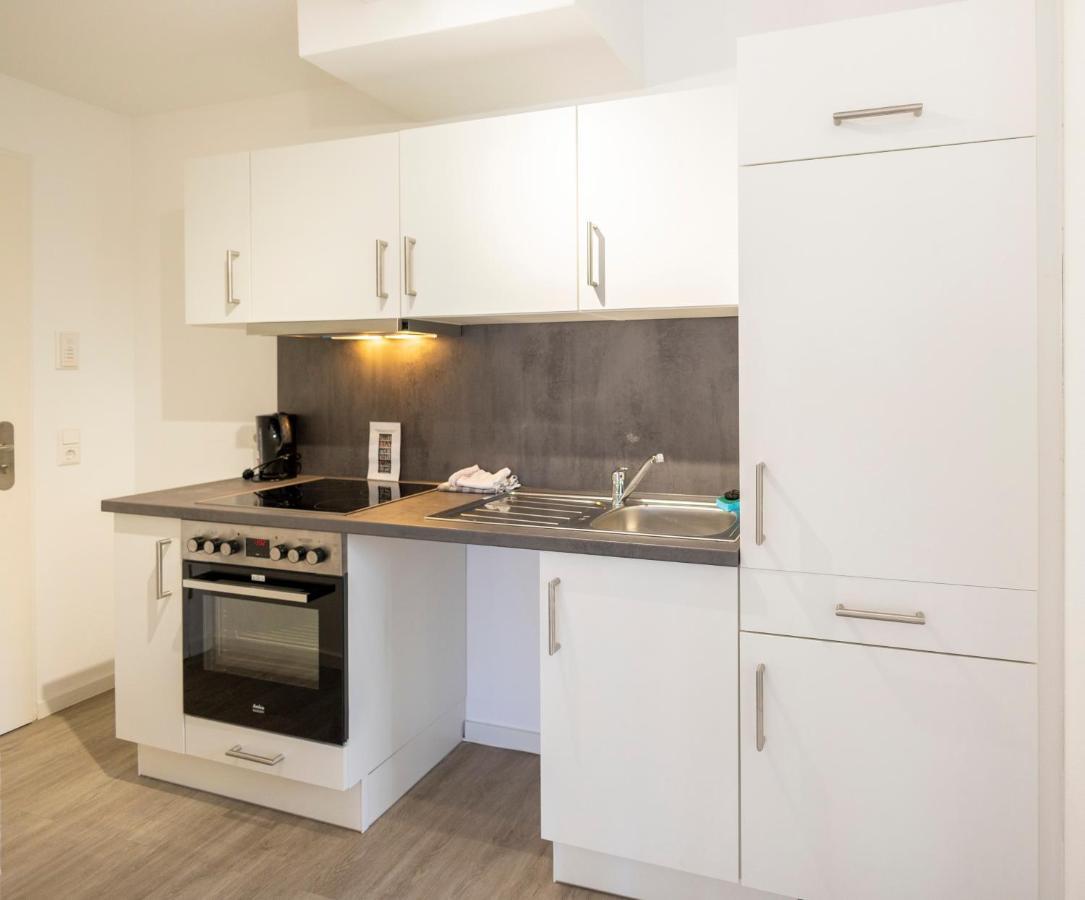 City Apartment Kueche Bad Im Zentrum Ravensburgs A09 Exterior foto
