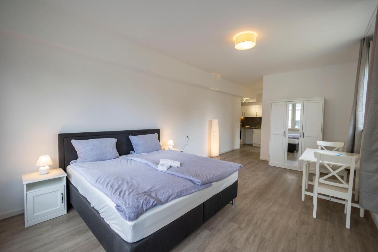 City Apartment Kueche Bad Im Zentrum Ravensburgs A09 Exterior foto